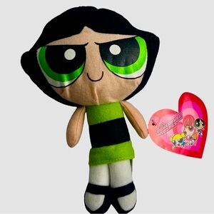 PowerPuff Girls‎ plush 10” Buttercup doll Cartoon Network Kellytoy